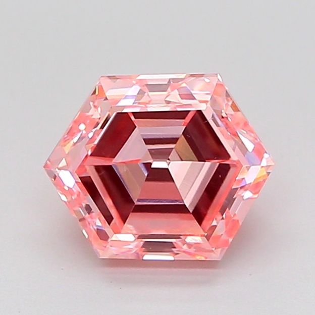 1.43 ct lab-grown Hexagonal Diamond