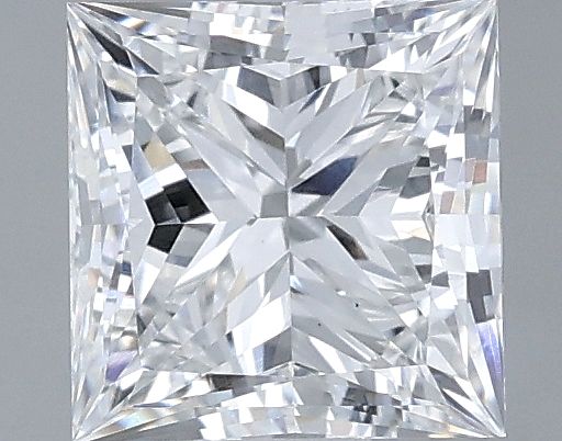 1.28 ct. princess Lab Grown Diamond front image