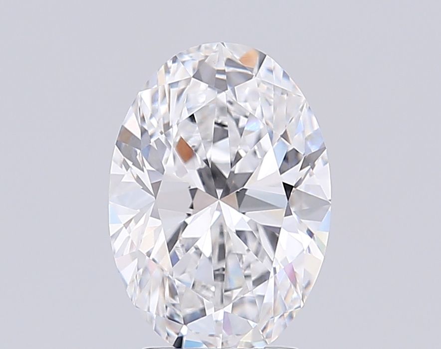 3.11 ct. oval Lab Grown Diamond front image