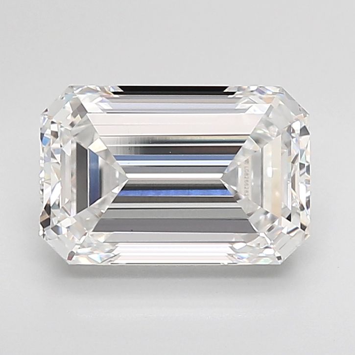 3.85 ct. emerald Lab Grown Diamond front image