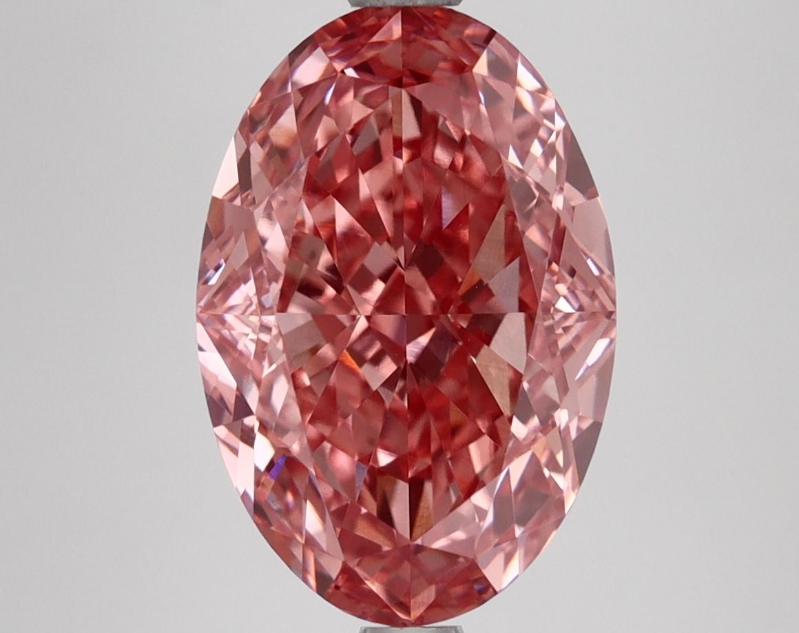 4.02 ct. oval Lab Grown Diamond front image