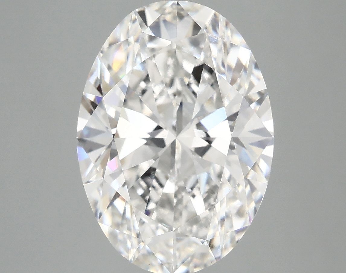 5.05 ct. oval Lab Grown Diamond front image
