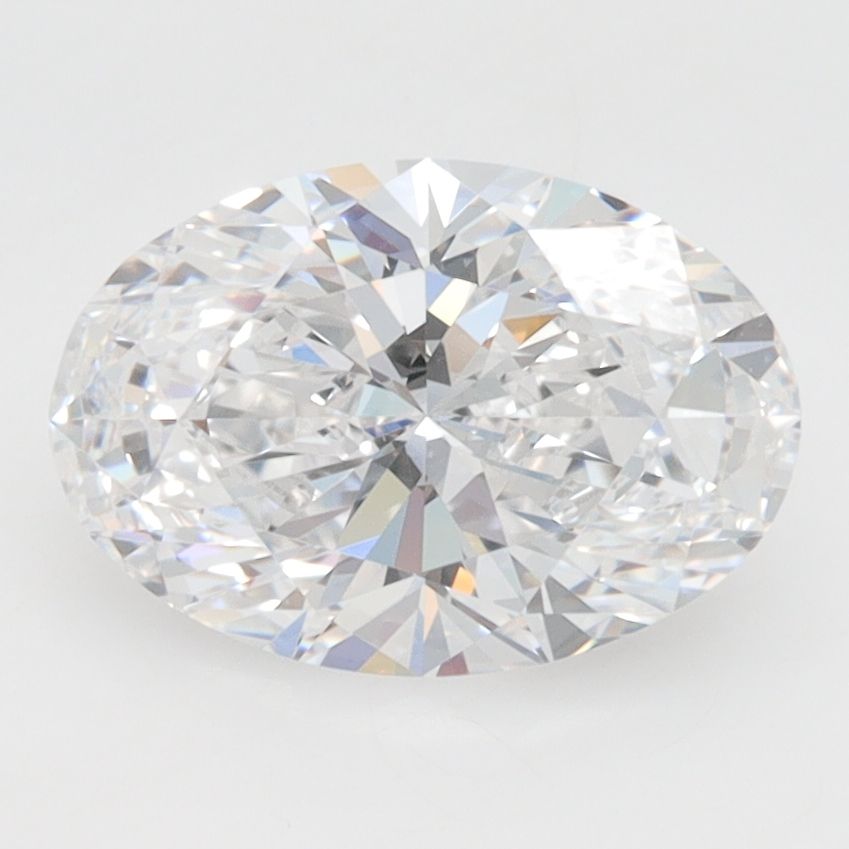 2.07 ct. oval Lab Grown Diamond front image