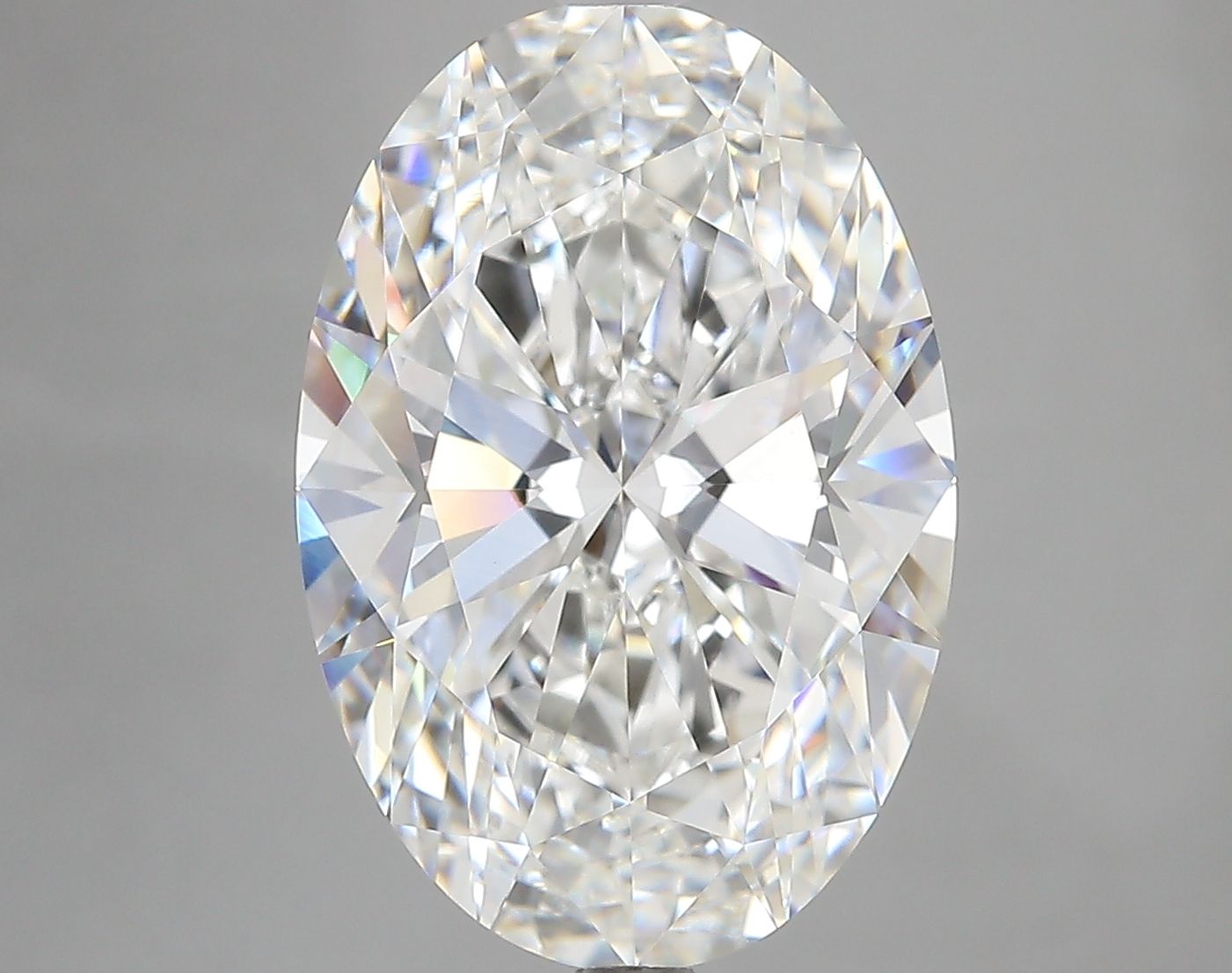 7.08 ct. oval Lab Grown Diamond front image