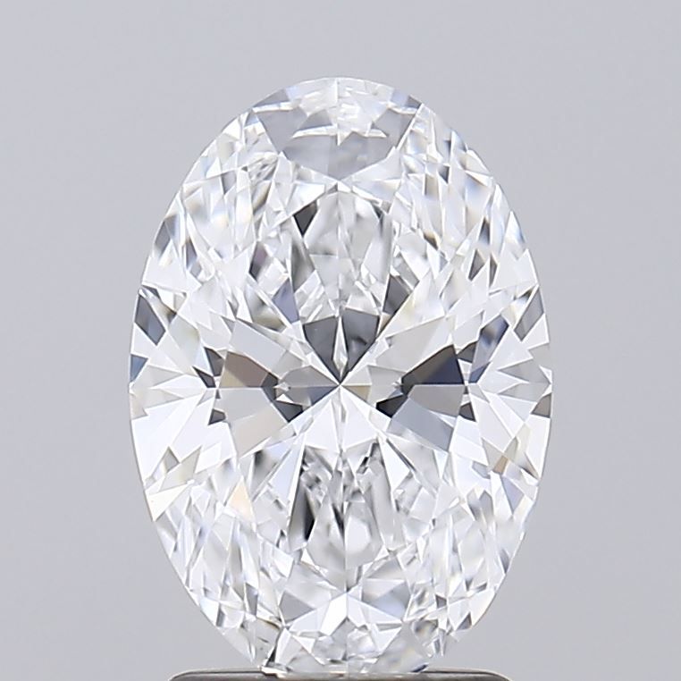 1.95 ct. oval Lab Grown Diamond front image