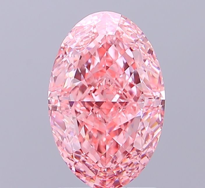 2.44 ct. oval Lab Grown Diamond front image