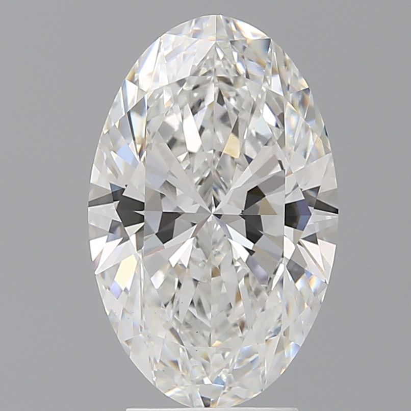 4.05 ct. oval Lab Grown Diamond front image