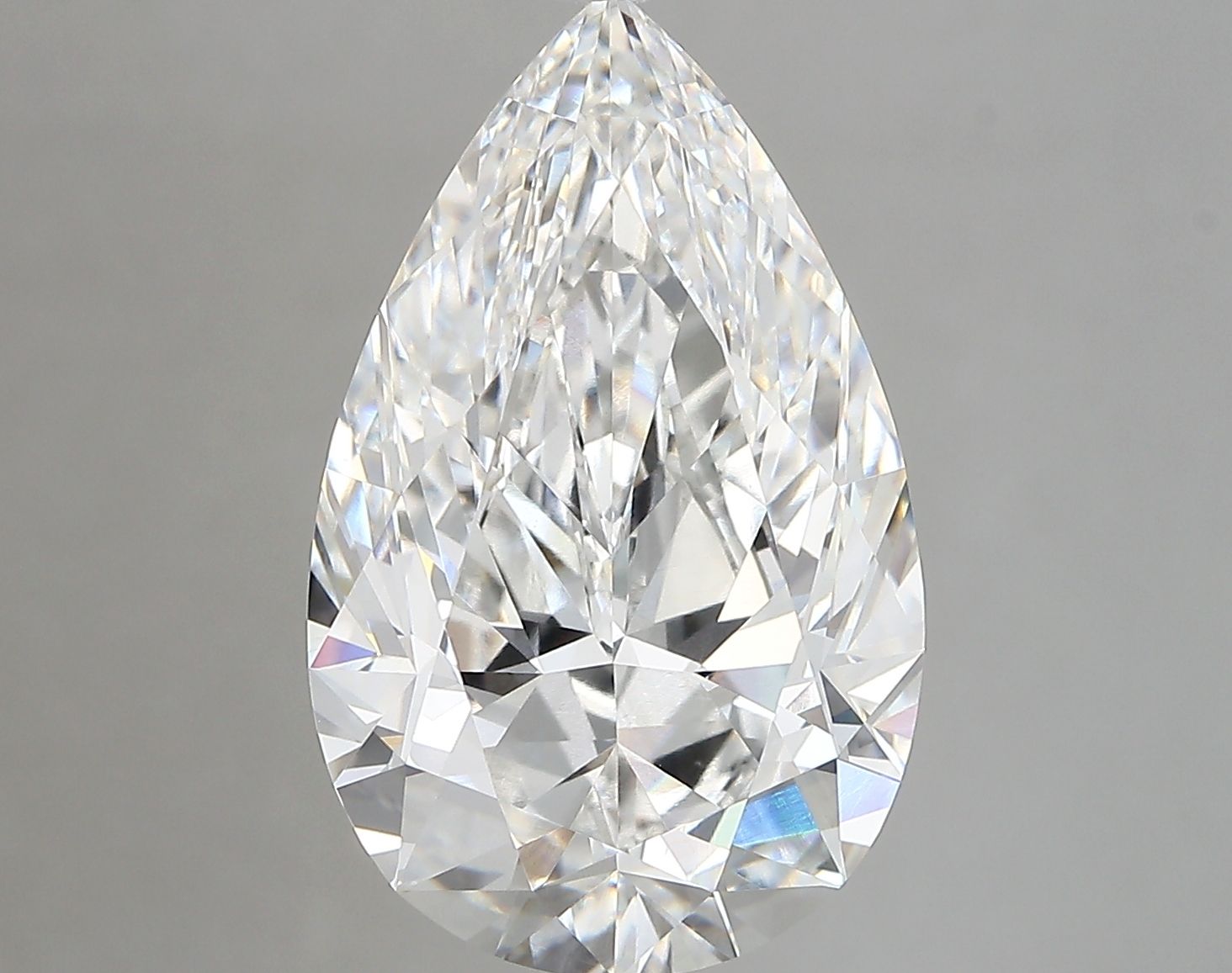 6.66 ct. pear Lab Grown Diamond front image