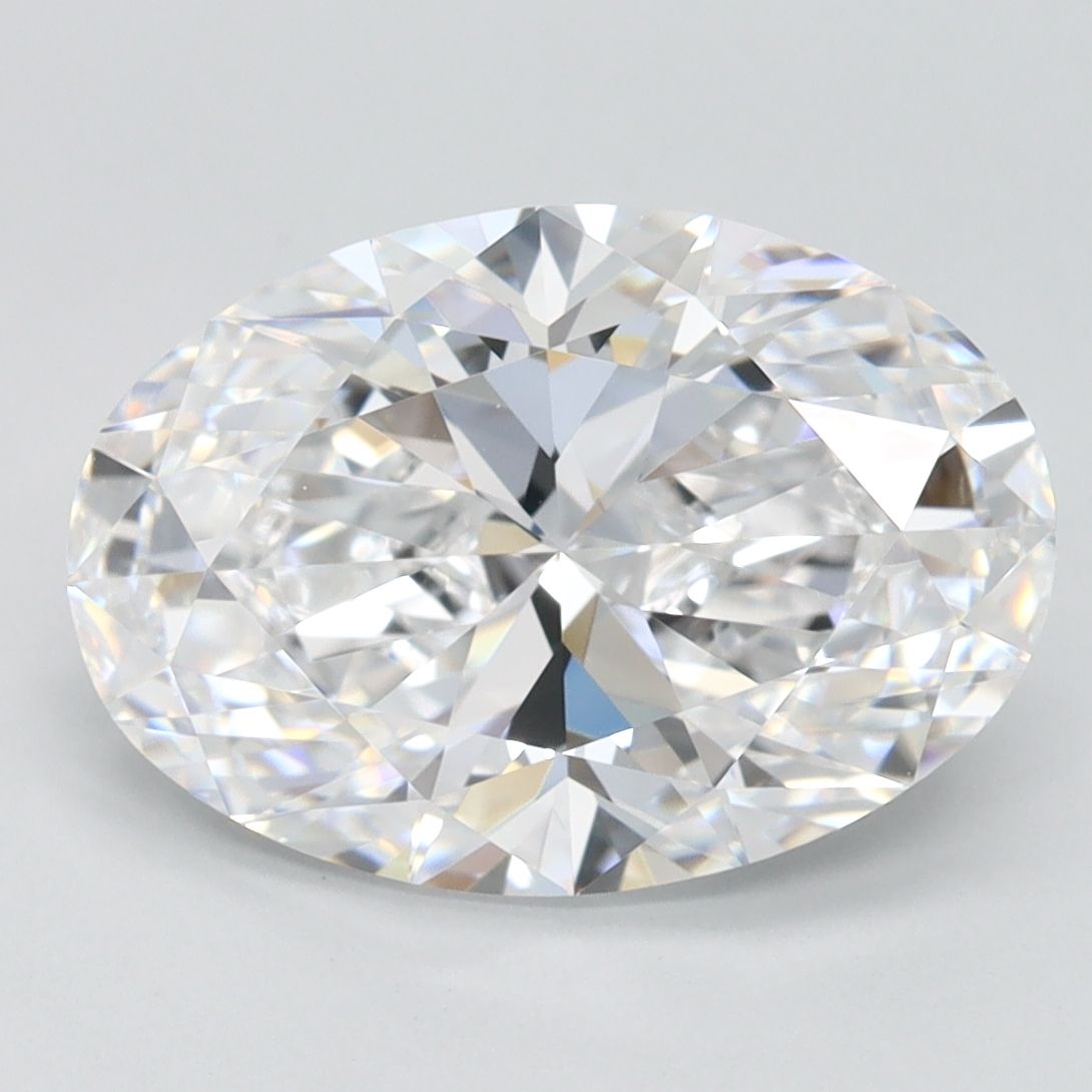 3.08 ct. oval Lab Grown Diamond front image
