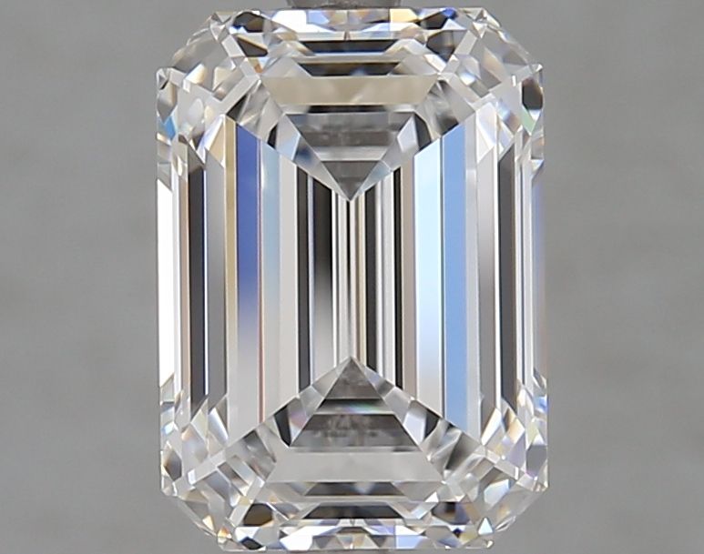 Diamant Émeraude 3.08 ct - Couleur D - Pureté VVS2