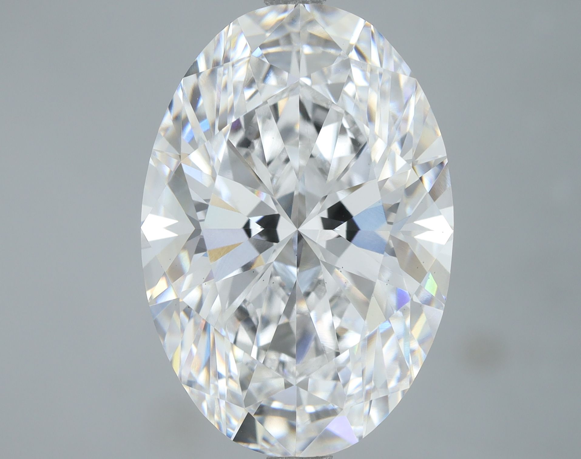 7.01 ct. oval Lab Grown Diamond front image