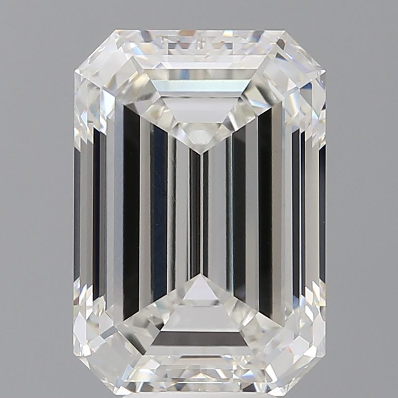 7.43 ct. emerald Lab Grown Diamond front image