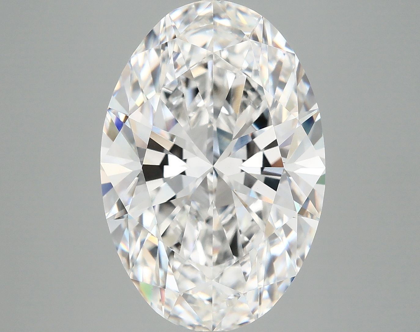 7.05 ct. oval Lab Grown Diamond front image