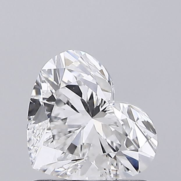 1 ct lab-grown Heart Diamond