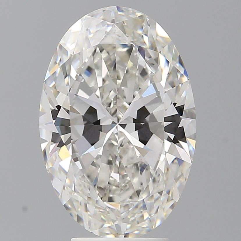 5.09 ct. oval Lab Grown Diamond front image