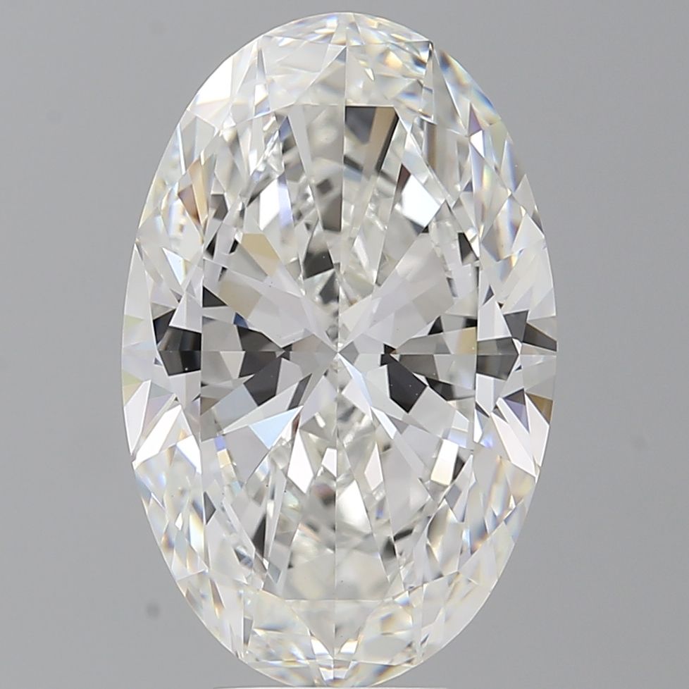7.56 ct. oval Lab Grown Diamond front image