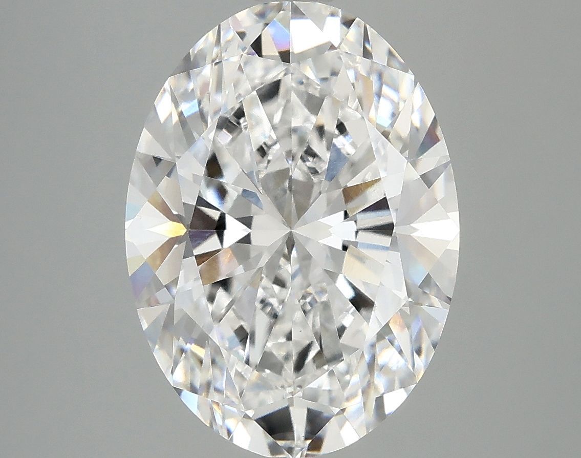 5.00 ct. oval Lab Grown Diamond front image