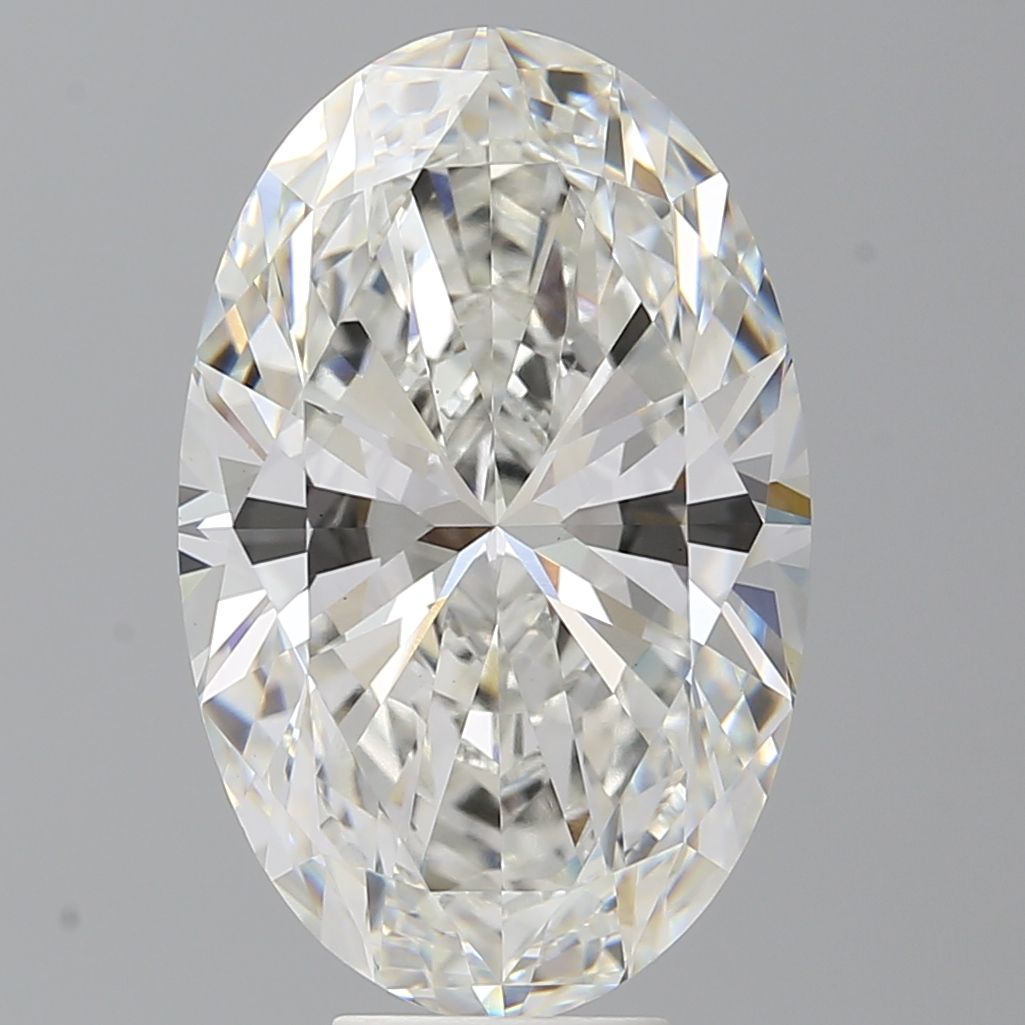 8.59 ct. oval Lab Grown Diamond front image