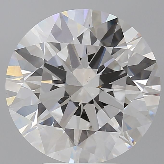 5.52 ct. round Lab Grown Diamond front image