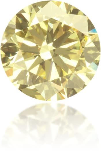 Diament 1.08 ct Fancy Yellow/SI1