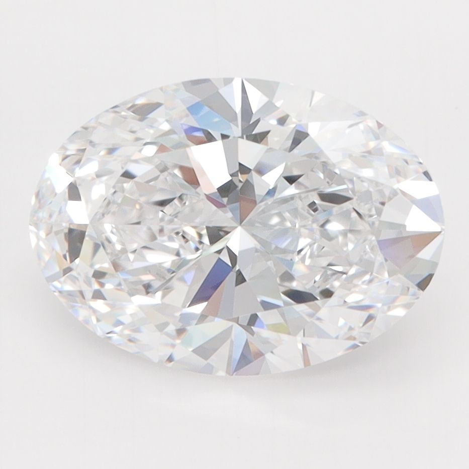 3.05 ct. oval Lab Grown Diamond front image