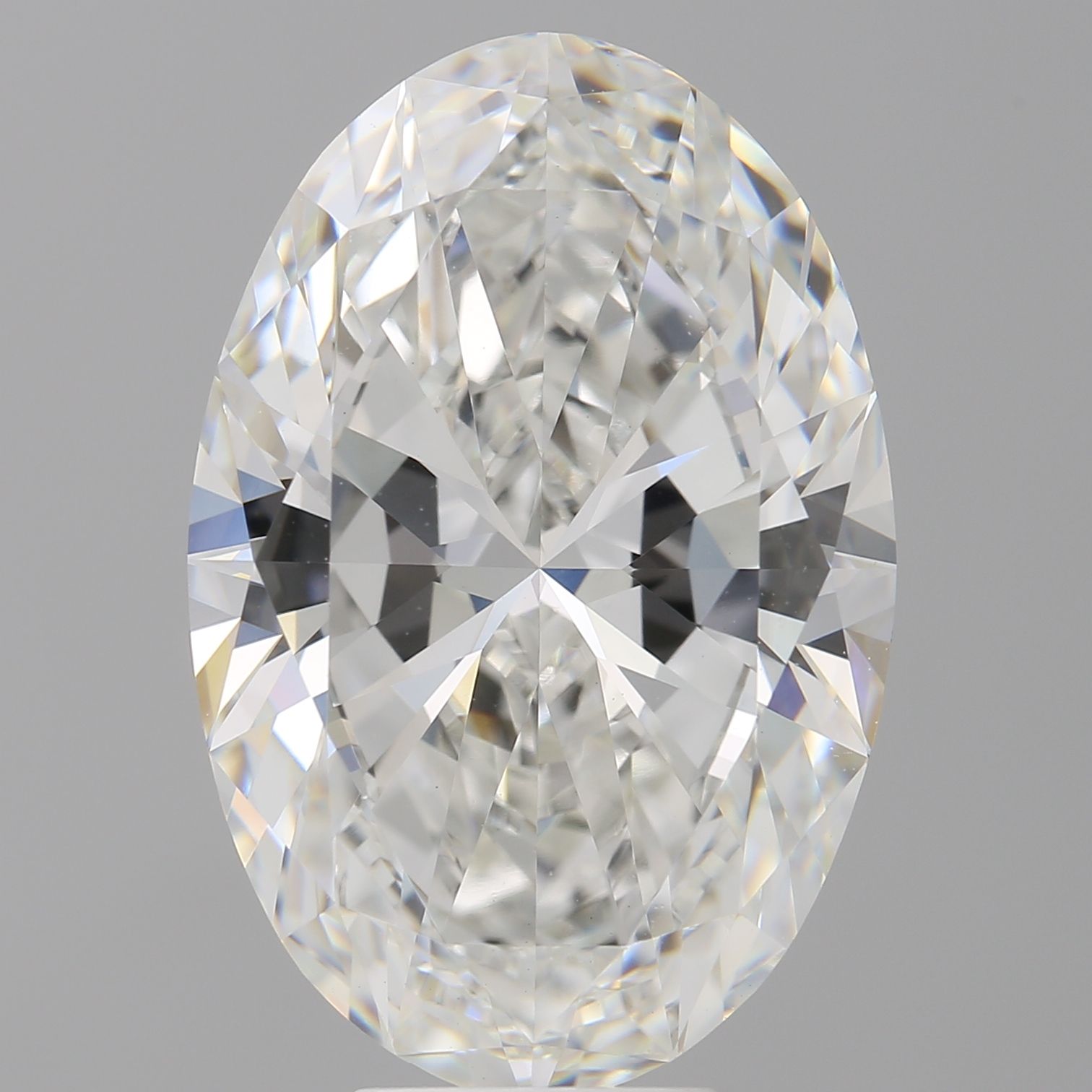 8.60 ct. oval Lab Grown Diamond front image