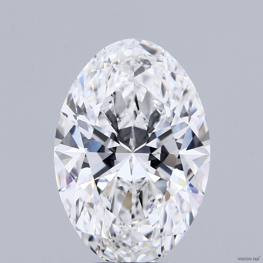 4.05 ct. oval Lab Grown Diamond front image