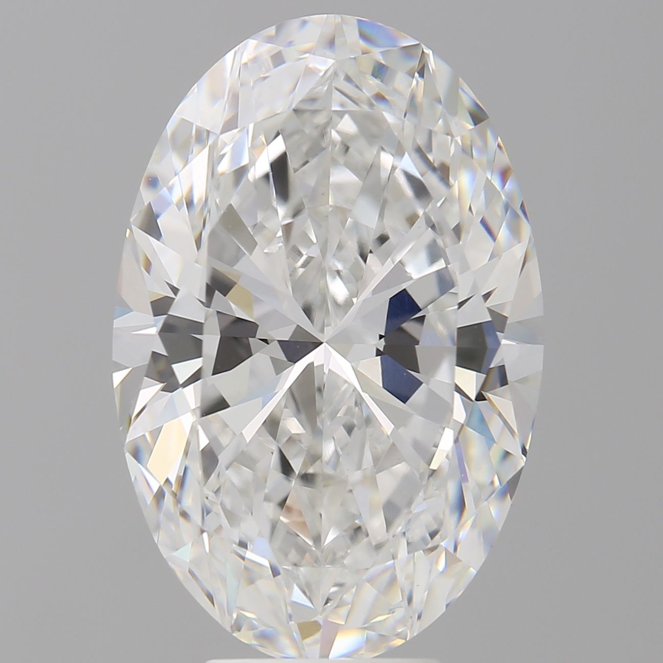 8.00 ct. oval Lab Grown Diamond front image