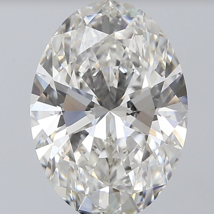 4.67 ct. oval Lab Grown Diamond front image