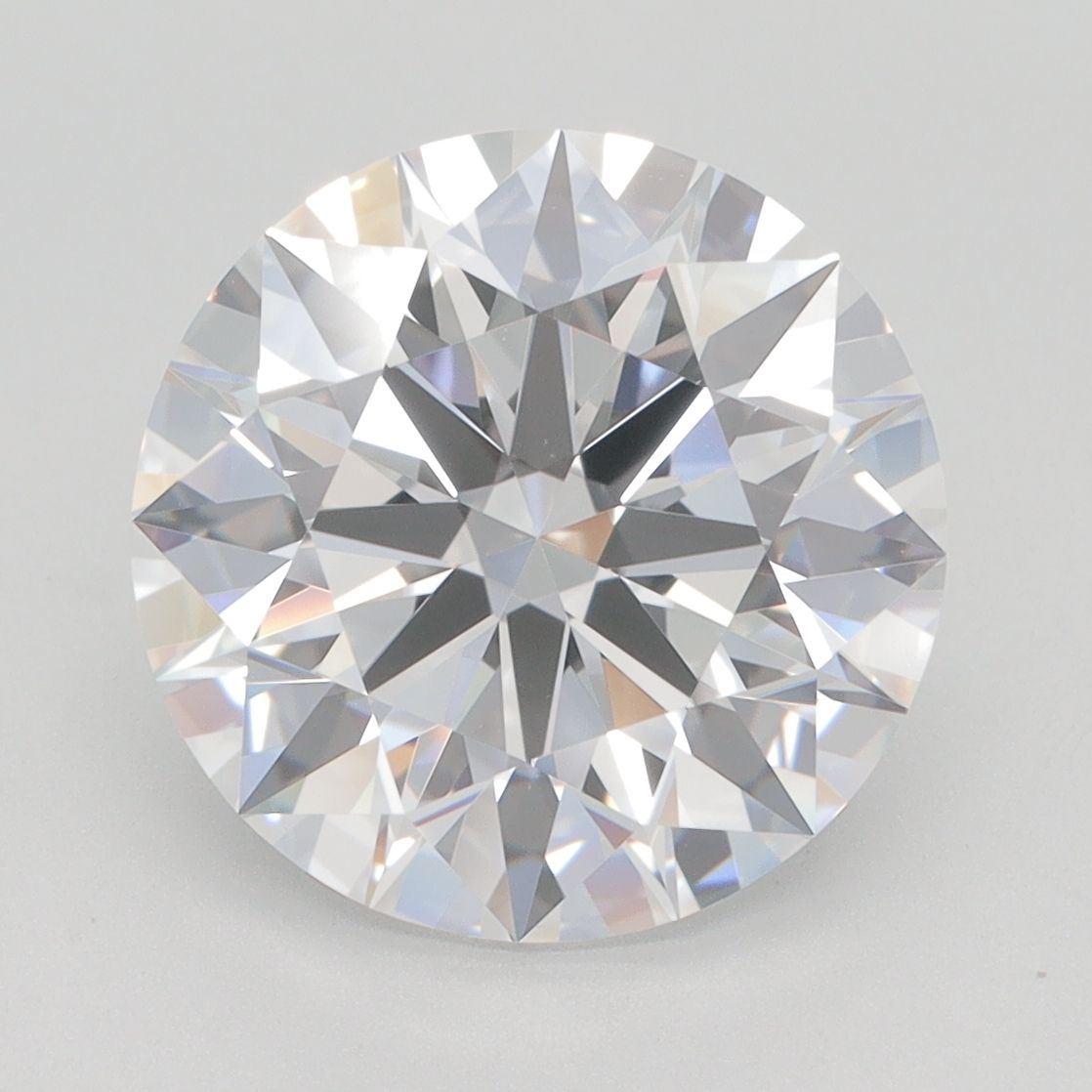 5.01 ct. round Lab Grown Diamond front image