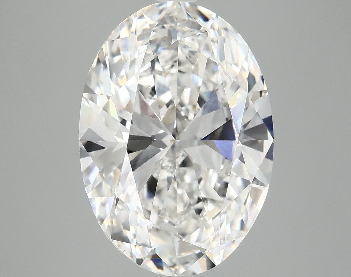 5.04 ct. oval Lab Grown Diamond front image