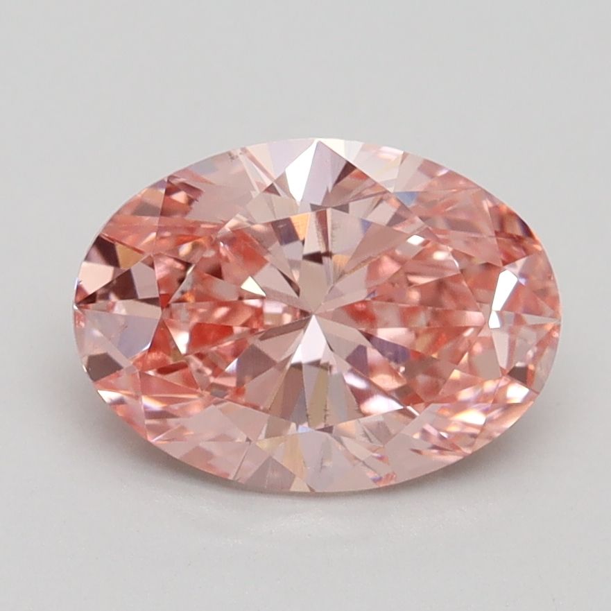 1.76 ct. oval Lab Grown Diamond front image