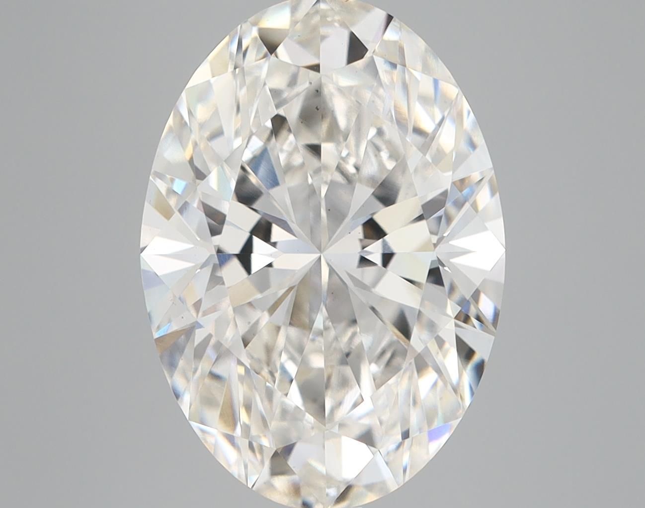 5.52 ct. oval Lab Grown Diamond front image