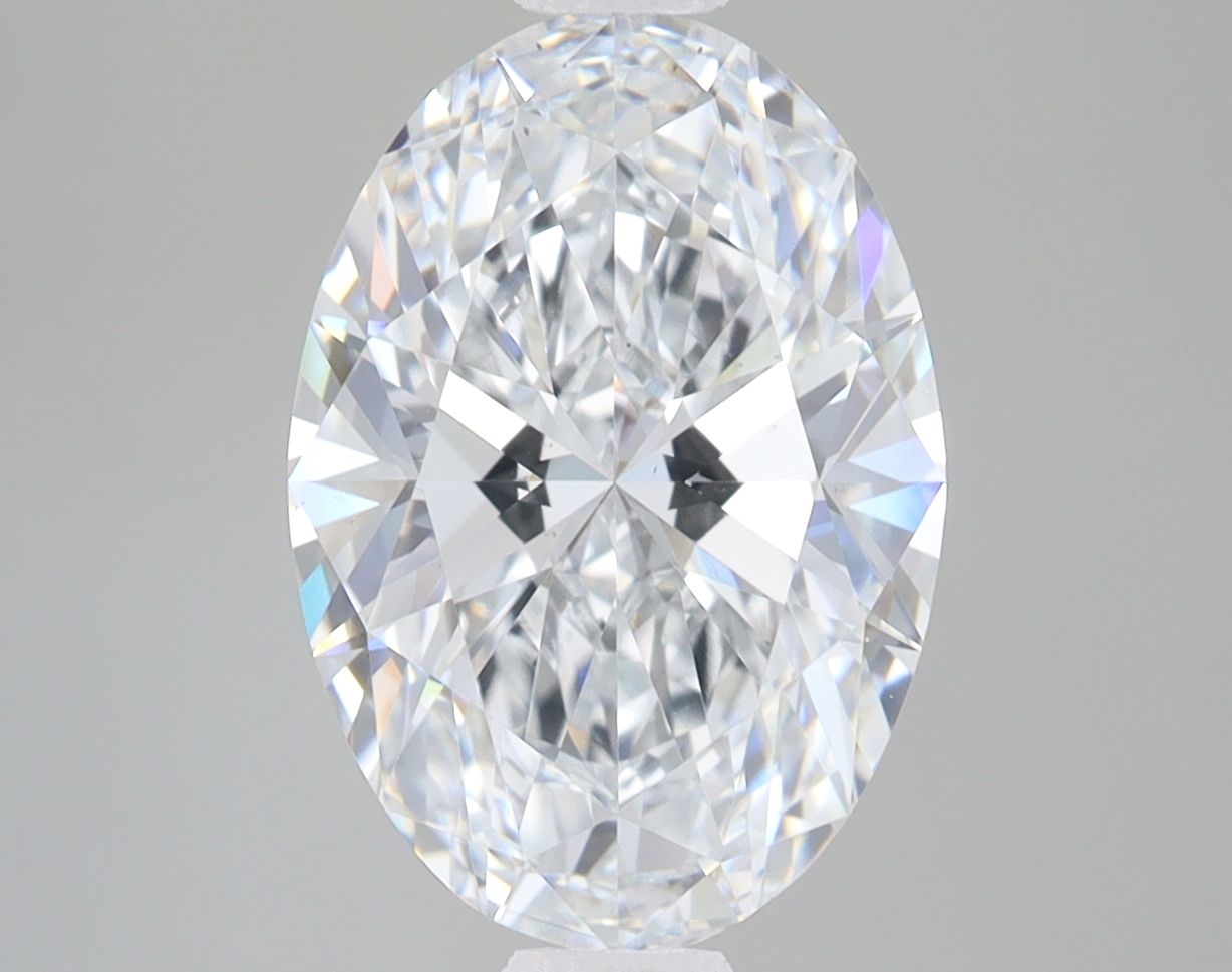 4.03 ct. oval Lab Grown Diamond front image