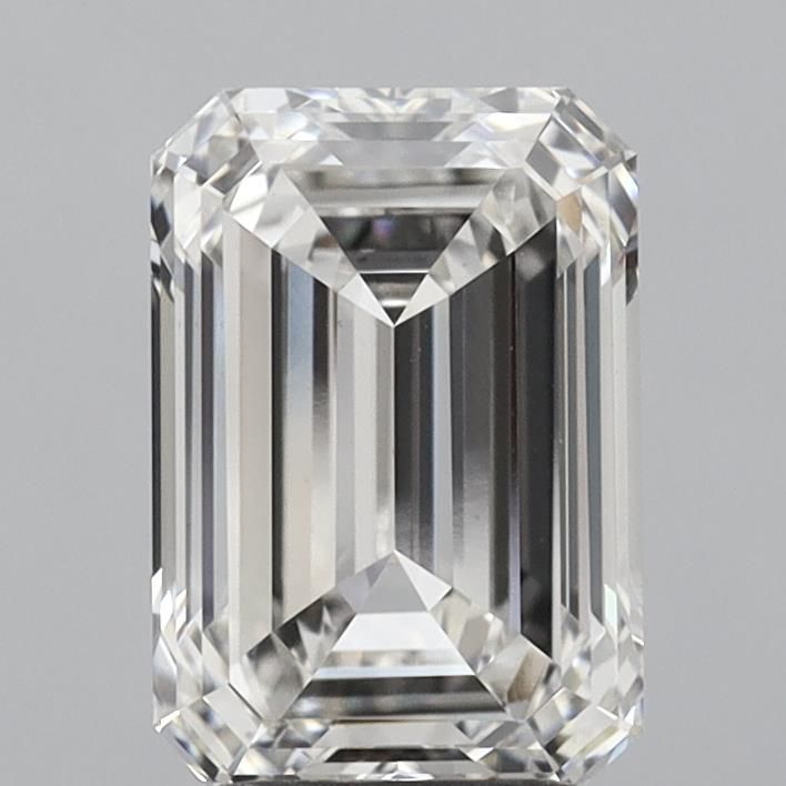 3.17 ct. emerald Lab Grown Diamond front image