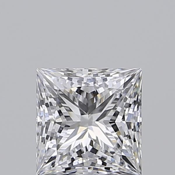 1.36 ct lab-grown Princess Diamond