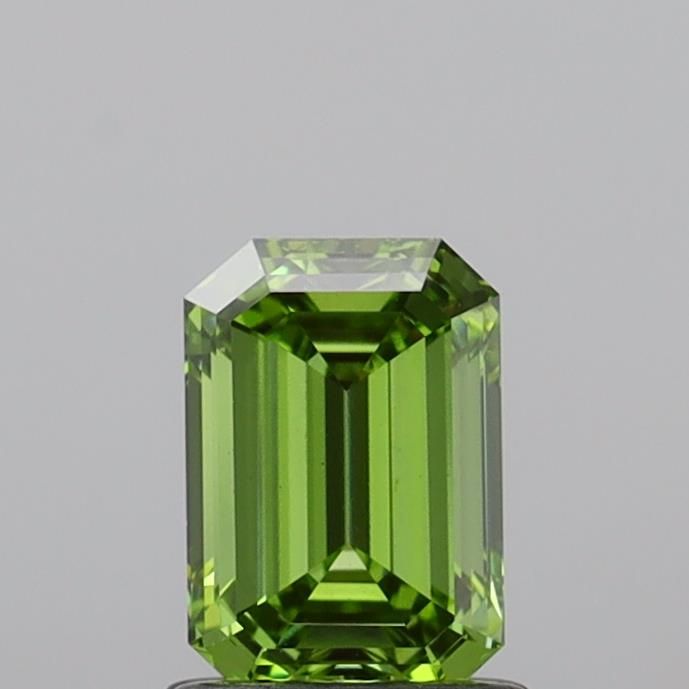 1.19 CT Fancy Vivid Green EMERALD