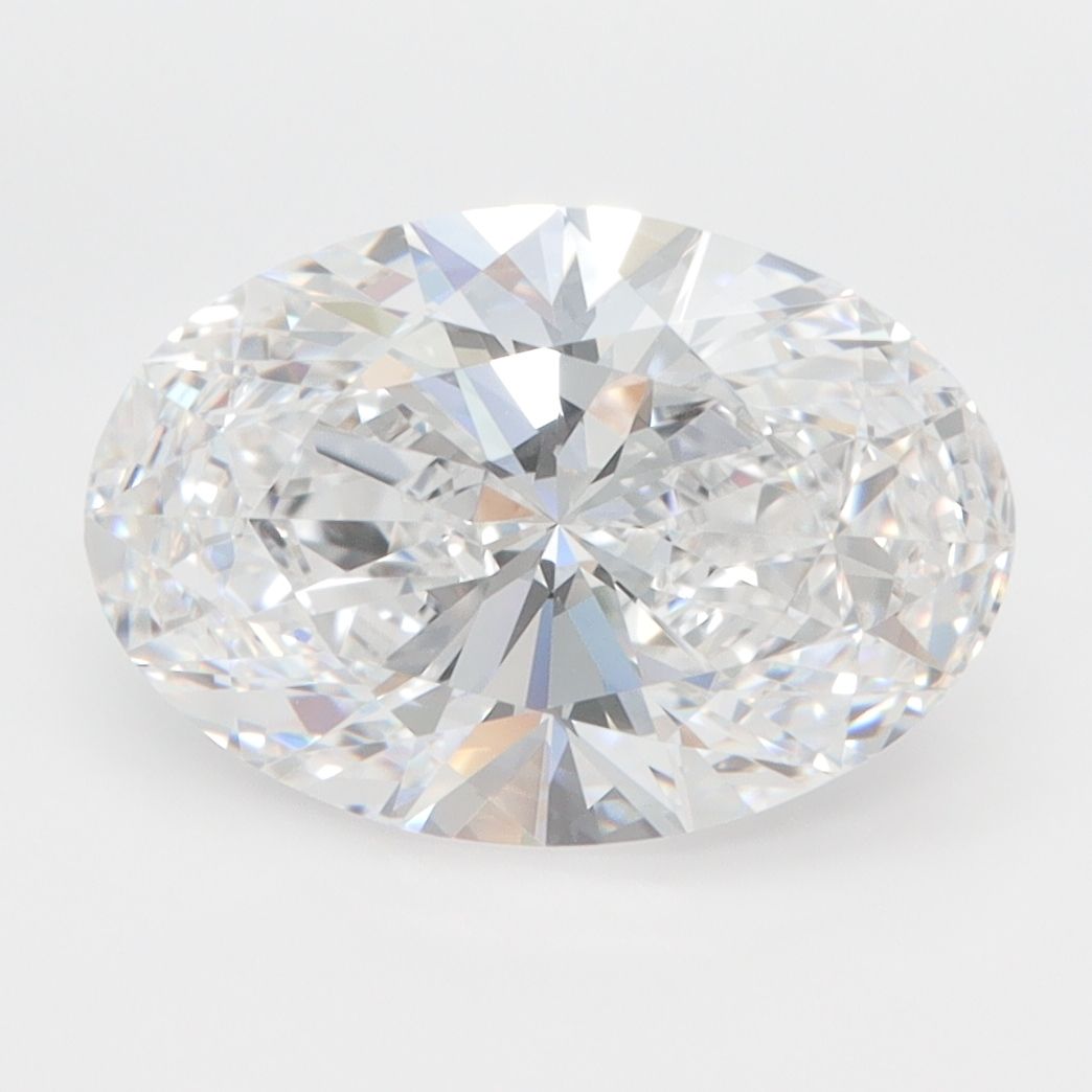 3.40 ct. oval Lab Grown Diamond front image