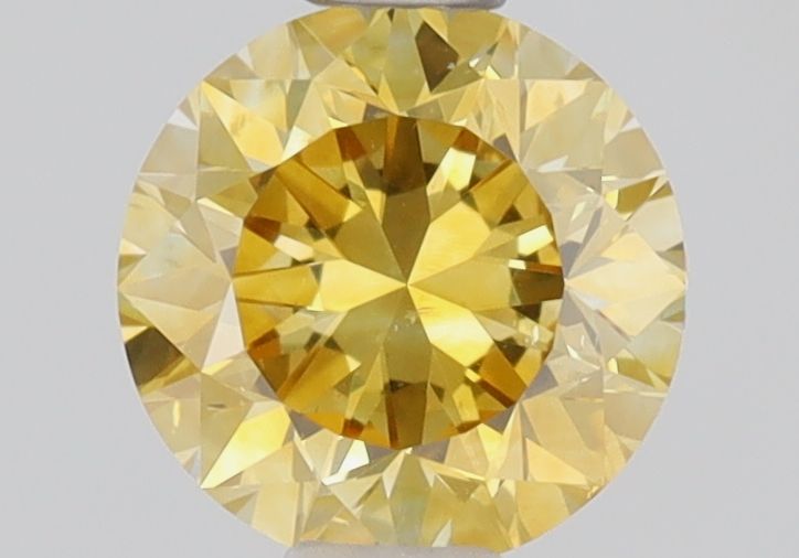 Diament 0.5 ct Fancy Intense Orangey Yellow/SI2