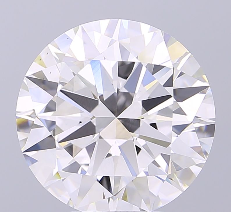 6.01 ct. round Lab Grown Diamond front image