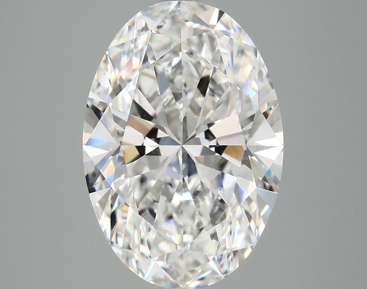5.01 ct. oval Lab Grown Diamond front image