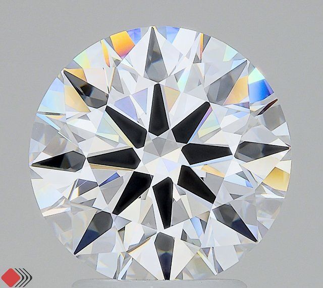 3.21 ct. round Lab Grown Diamond front image