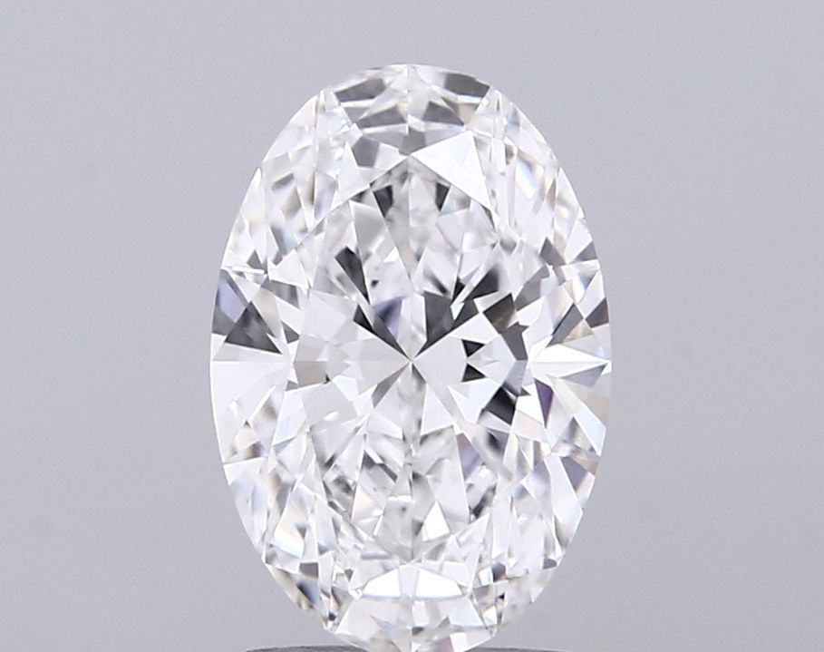 2.08 ct. oval Lab Grown Diamond front image