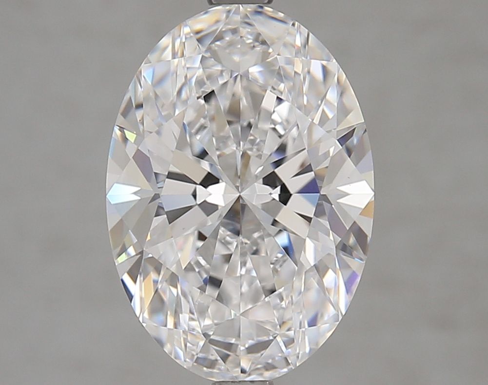 4.07 ct. oval Lab Grown Diamond front image