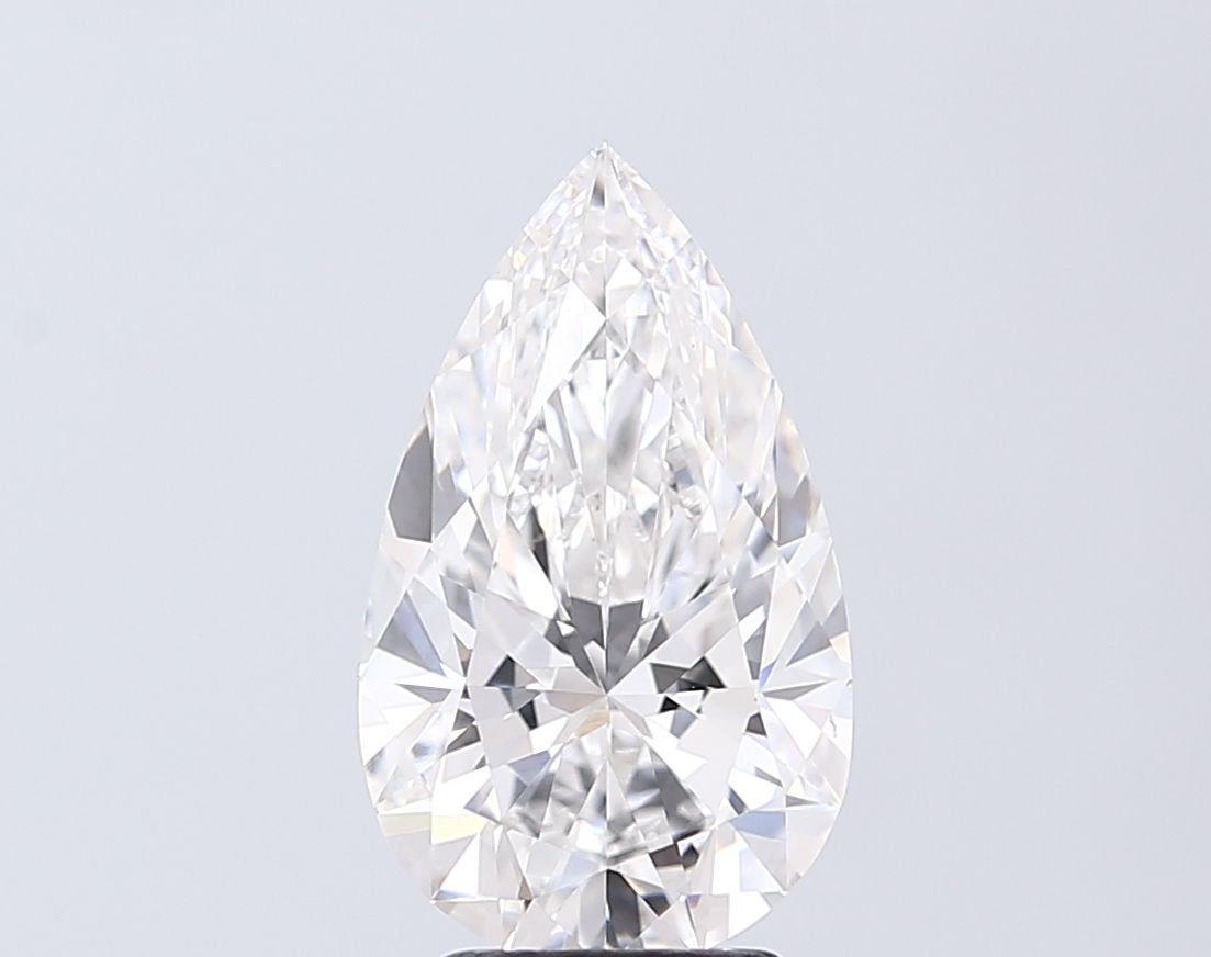 3.10 ct. pear Lab Grown Diamond front image