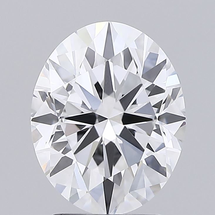 4.02 ct. oval Lab Grown Diamond front image
