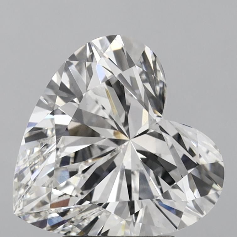 3.85 ct. heart Lab Grown Diamond front image