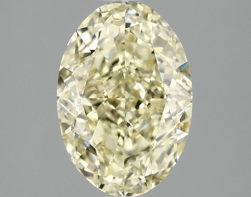 2.10 ct. oval Lab Grown Diamond front image