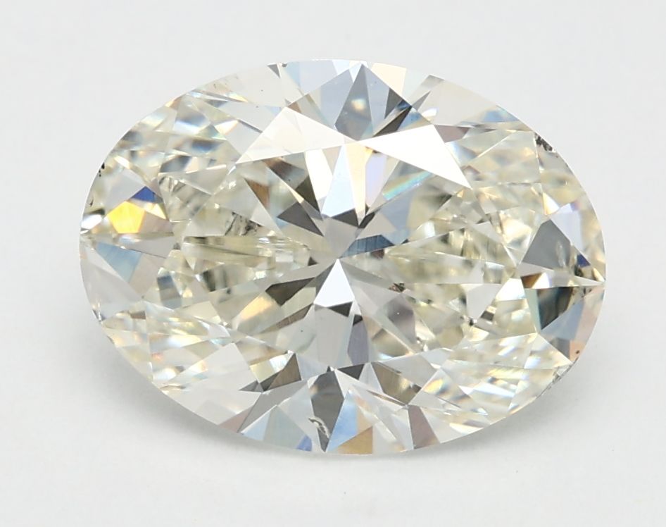2.00 ct. oval Lab Grown Diamond front image