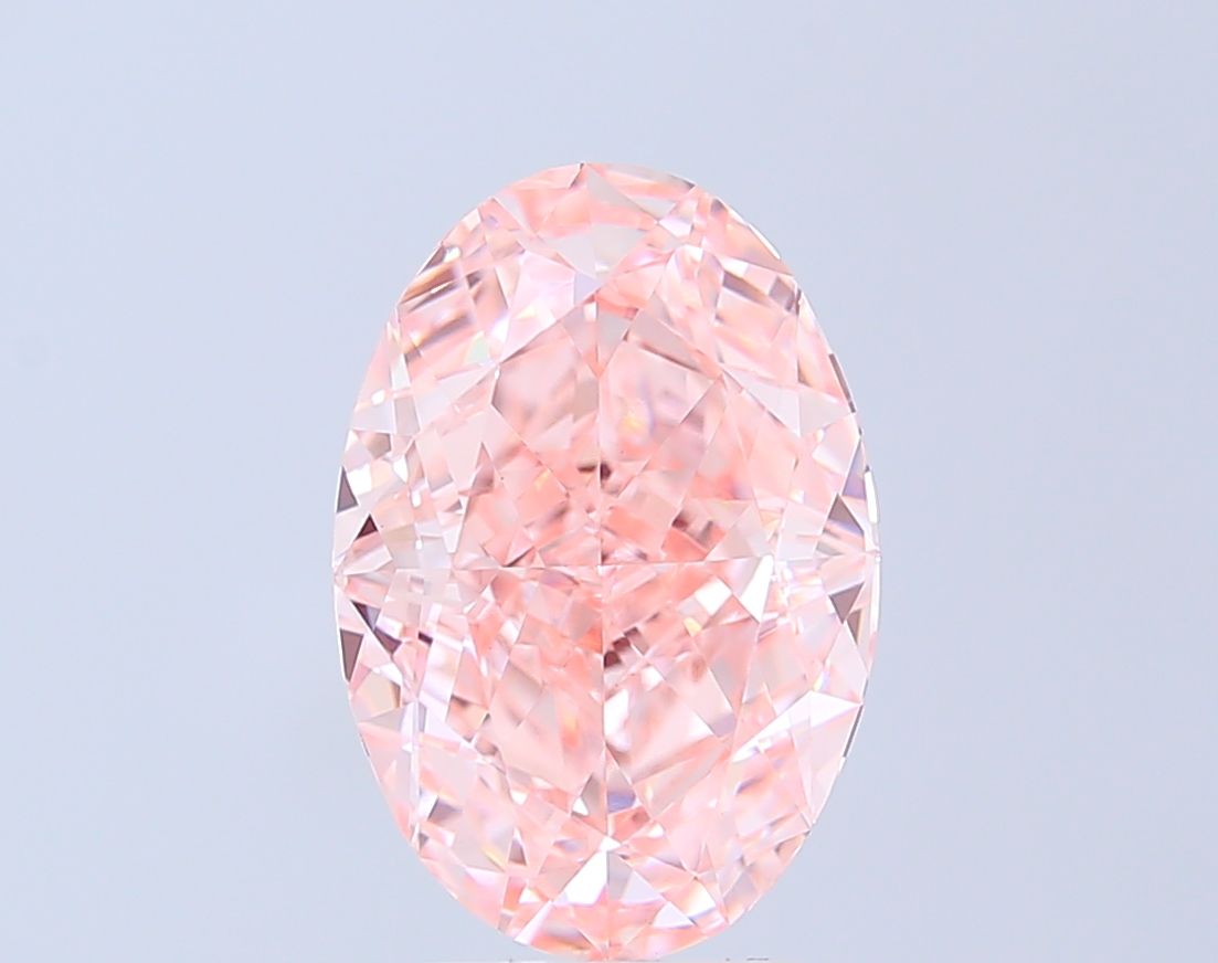 4.79 ct. oval Lab Grown Diamond front image